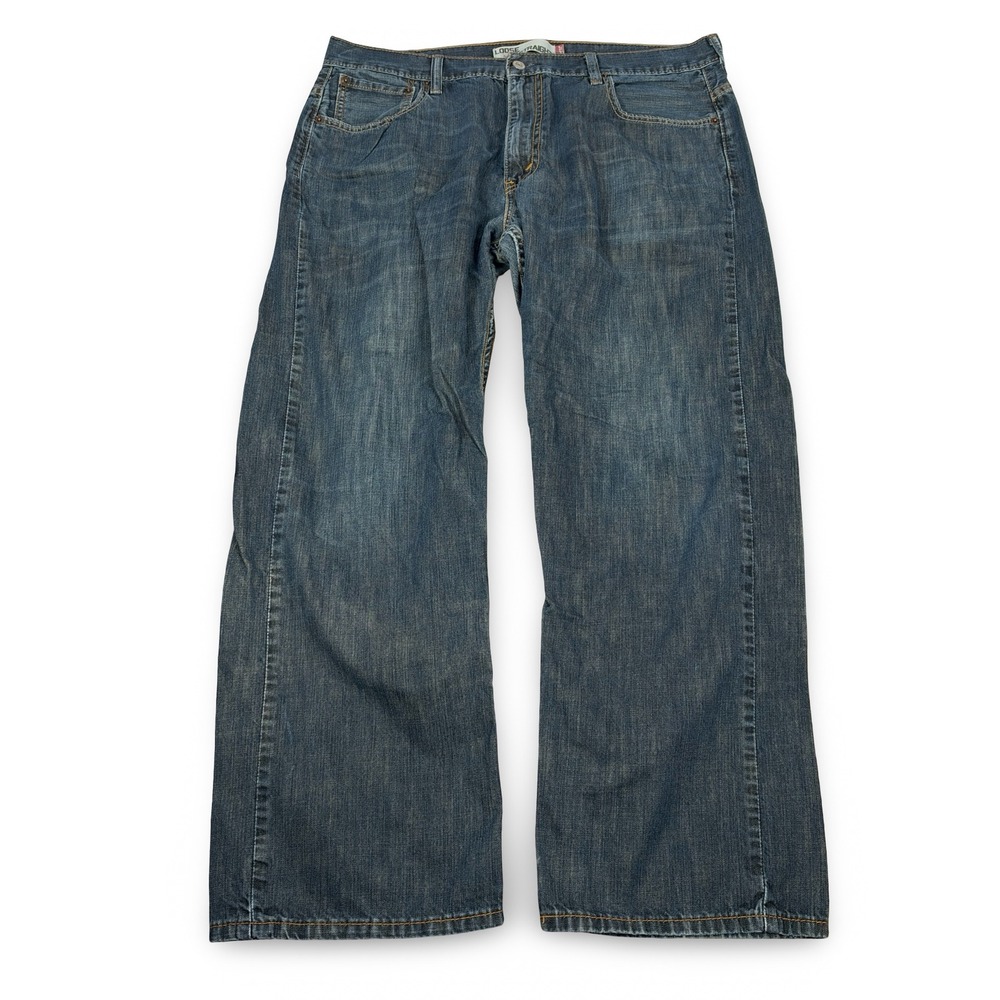 Levis 569 Loose Straight Jeans Y2K Mens 36x30 Blue Medium Wash Baggy Denim